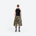 Camo Deconstructed 7/8 Pants